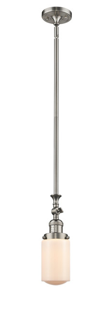 Innovations - 206-SN-G311-LED - LED Mini Pendant - Franklin Restoration - Brushed Satin Nickel