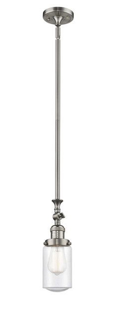 Innovations - 206-SN-G314 - One Light Mini Pendant - Franklin Restoration - Brushed Satin Nickel