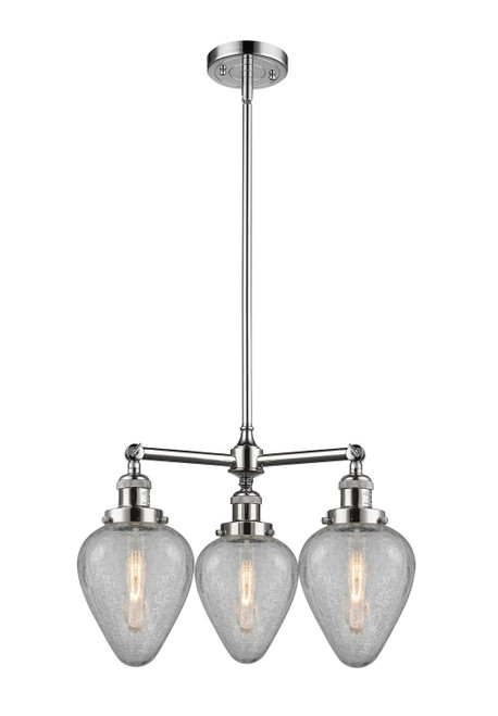 Innovations - 207-PC-G165-LED - LED Chandelier - Franklin Restoration - Polished Chrome