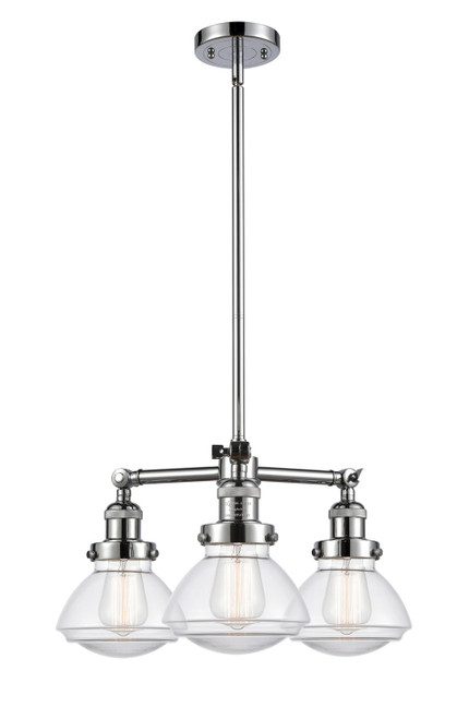 Innovations - 207-PC-G322-LED - LED Chandelier - Franklin Restoration - Polished Chrome