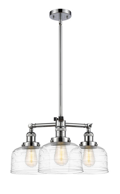 Innovations - 207-PC-G713-LED - LED Chandelier - Franklin Restoration - Polished Chrome
