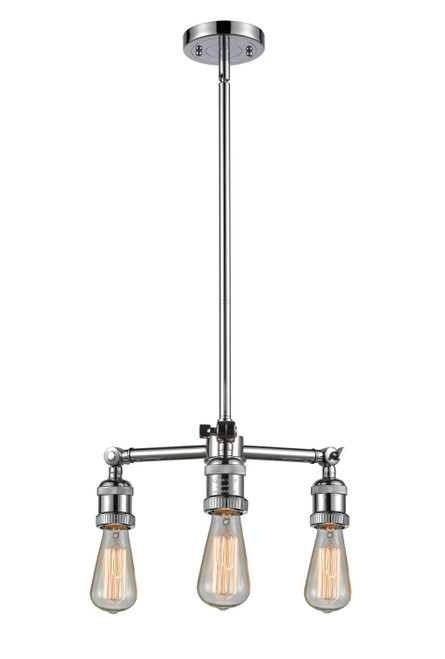 Innovations - 207-PC-LED - LED Chandelier - Franklin Restoration - Polished Chrome