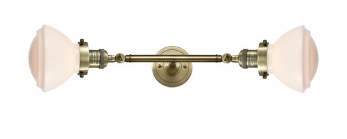 Innovations - 208L-AB-G321 - Two Light Bath Vanity - Franklin Restoration - Antique Brass