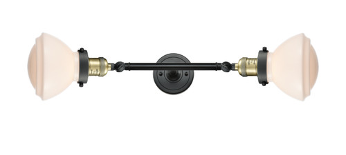Innovations - 208L-BAB-G321 - Two Light Bath Vanity - Franklin Restoration - Black Antique Brass