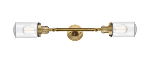 Innovations - 208L-BB-G314 - Two Light Bath Vanity - Franklin Restoration - Brushed Brass