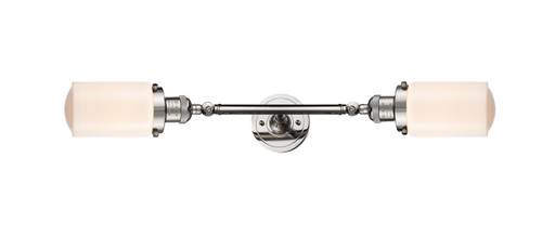 Innovations - 208L-PN-G311 - Two Light Bath Vanity - Franklin Restoration - Polished Nickel