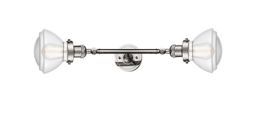Innovations - 208L-PN-G322-LED - LED Bath Vanity - Franklin Restoration - Polished Nickel