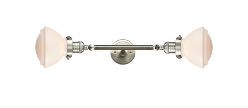 Innovations - 208L-SN-G321 - Two Light Bath Vanity - Franklin Restoration - Brushed Satin Nickel