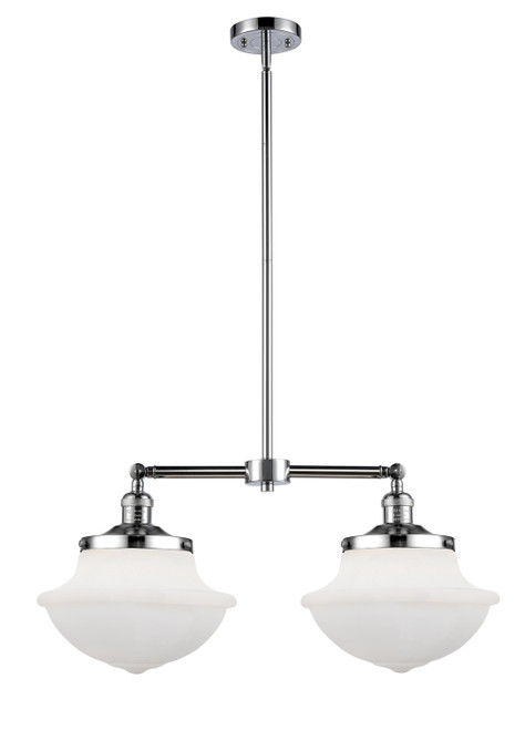 manufacturer_finish:Polished Chrome|manufacturer_glass:Cased Matte White Large Oxford|light_output:220.00lm|color_temperature:2200K|cri:99