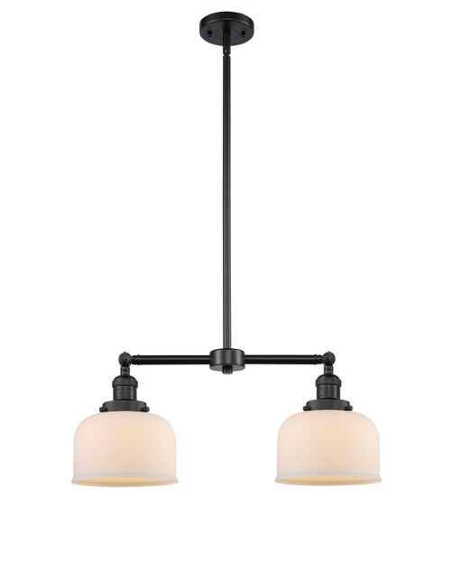 manufacturer_finish:Matte Black|manufacturer_glass:Cased Matte White Large Bell|light_output:220.00lm|color_temperature:2200K|cri:99