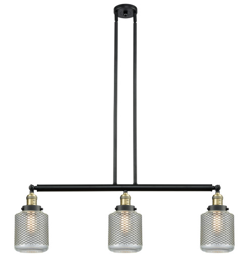 Innovations - 213-BAB-G262-LED - LED Island Pendant - Franklin Restoration - Black Antique Brass
