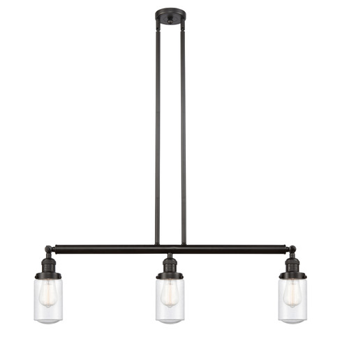 Innovations - 213-OB-G314-LED - LED Island Pendant - Franklin Restoration - Oil Rubbed Bronze