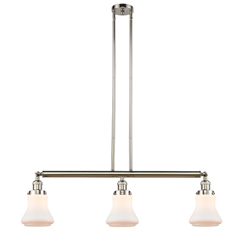 Innovations - 213-PN-G191-LED - LED Island Pendant - Franklin Restoration - Polished Nickel