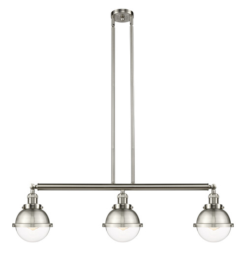 Innovations - 213-SN-HFS-62-SN-LED - LED Island Pendant - Franklin Restoration - Brushed Satin Nickel
