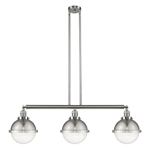Innovations - 213-SN-HFS-84-SN-LED - LED Island Pendant - Franklin Restoration - Brushed Satin Nickel