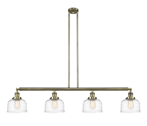 Innovations - 214-AB-G713-LED - LED Island Pendant - Franklin Restoration - Antique Brass