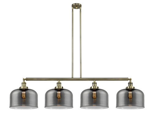Innovations - 214-AB-G73-L-LED - LED Island Pendant - Franklin Restoration - Antique Brass
