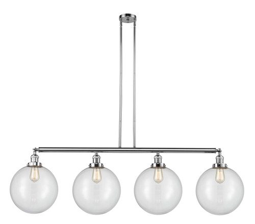 Innovations - 214-PC-G202-12-LED - LED Island Pendant - Franklin Restoration - Polished Chrome