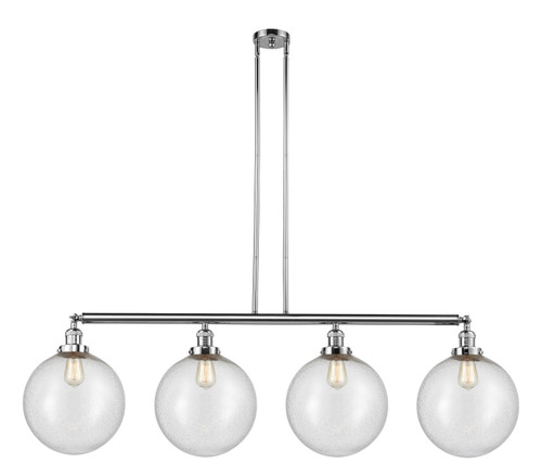 Innovations - 214-PC-G204-12-LED - LED Island Pendant - Franklin Restoration - Polished Chrome