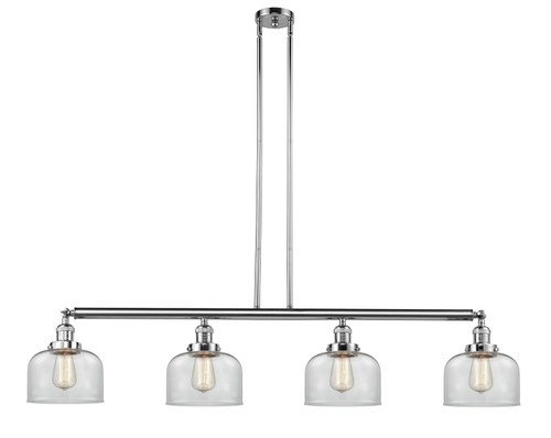 Innovations - 214-PC-G72 - Four Light Island Pendant - Franklin Restoration - Polished Chrome
