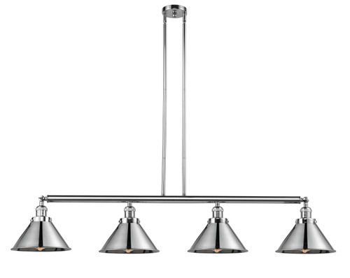 Innovations - 214-PC-M10-PC - Four Light Island Pendant - Franklin Restoration - Polished Chrome