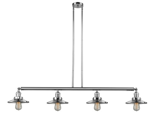 Innovations - 214-PC-M7-LED - LED Island Pendant - Franklin Restoration - Polished Chrome
