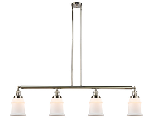Innovations - 214-PN-G181-LED - LED Island Pendant - Franklin Restoration - Polished Nickel