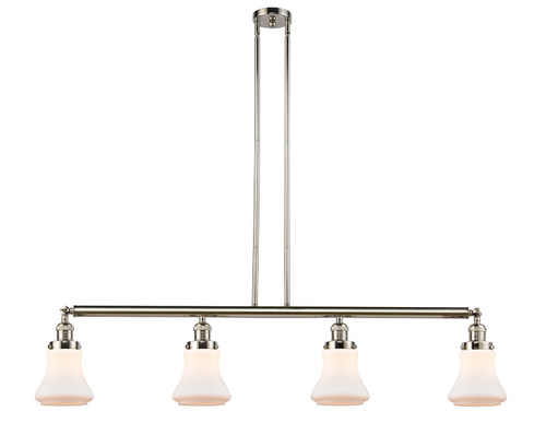 Innovations - 214-PN-G191 - Four Light Island Pendant - Franklin Restoration - Polished Nickel