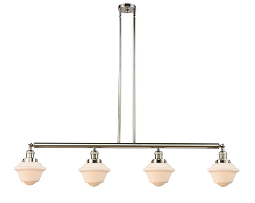 Innovations - 214-PN-G531 - Four Light Island Pendant - Franklin Restoration - Polished Nickel