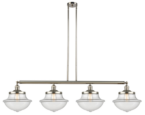 Innovations - 214-PN-G542-LED - LED Island Pendant - Franklin Restoration - Polished Nickel