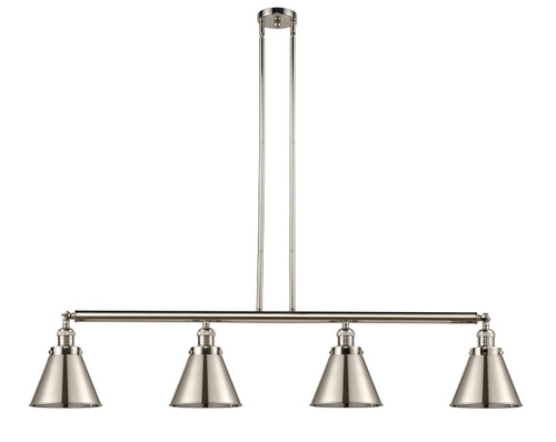 Innovations - 214-PN-M13-PN-LED - LED Island Pendant - Franklin Restoration - Polished Nickel