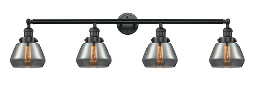 manufacturer_finish:Matte Black|manufacturer_glass:Light Smoke Fulton|light_output:220.00lm|color_temperature:2200K|cri:99