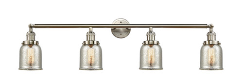 manufacturer_finish:Brushed Satin Nickel|manufacturer_glass:Silver Plated Mercury Small Bell|light_output:220.00lm|color_temperature:2200K|cri:99