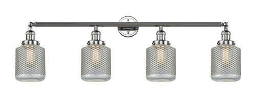 Innovations - 215-PC-G262 - Four Light Bath Vanity - Franklin Restoration - Polished Chrome