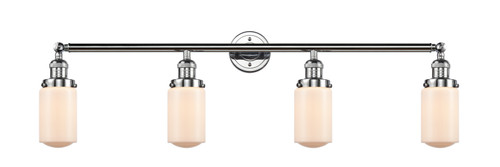 Innovations - 215-PC-G311 - Four Light Bath Vanity - Franklin Restoration - Polished Chrome