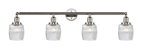 Innovations - 215-PN-G302 - Four Light Bath Vanity - Franklin Restoration - Polished Nickel