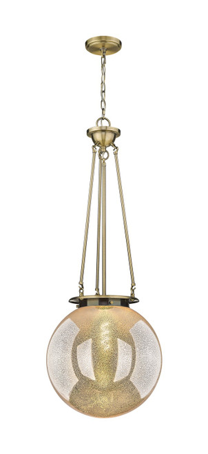 Innovations - 221-1P-AB-G208-16 - One Light Pendant - Essex - Antique Brass