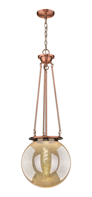 Innovations - 221-1P-AC-G208-14 - One Light Pendant - Essex - Antique Copper