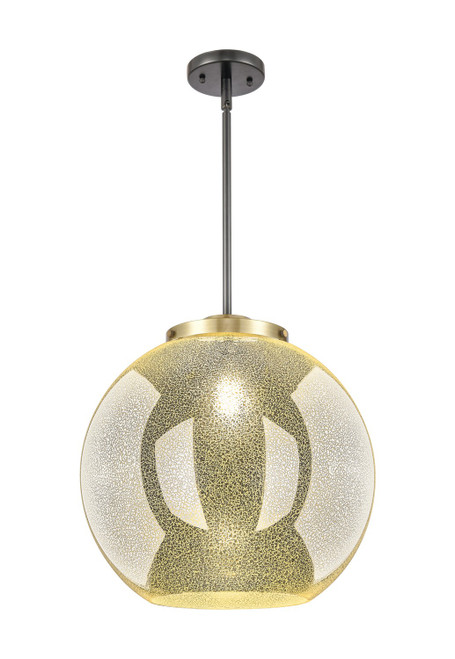 Innovations - 221-1S-BAB-G128-16 - One Light Pendant - Essex - Black Antique Brass