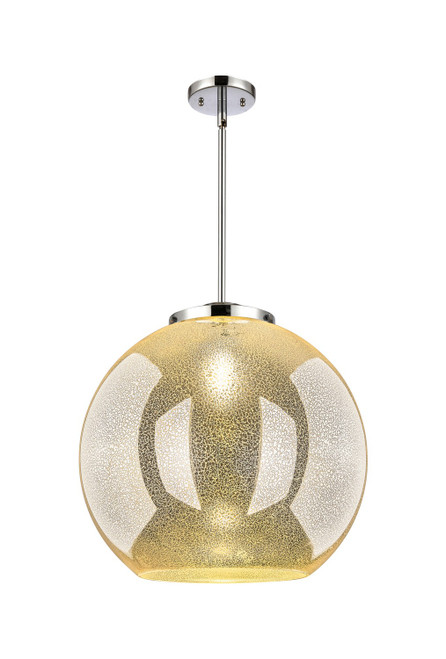 Innovations - 221-1S-PC-G128-18 - One Light Pendant - Essex - Polished Chrome