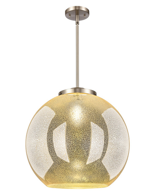 Innovations - 221-1S-SN-G128-18 - One Light Pendant - Essex - Brushed Satin Nickel