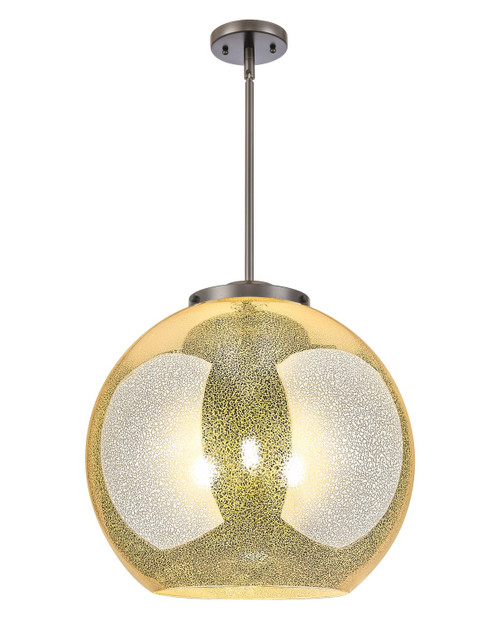 Innovations - 221-3S-OB-G128-18 - Three Light Pendant - Essex - Oil Rubbed Bronze