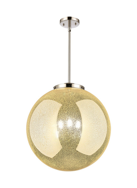 Innovations - 221-3S-PN-G208-18 - Three Light Pendant - Essex - Polished Nickel