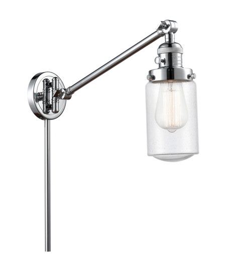 Innovations - 237-PC-G314 - One Light Swing Arm Lamp - Franklin Restoration - Polished Chrome