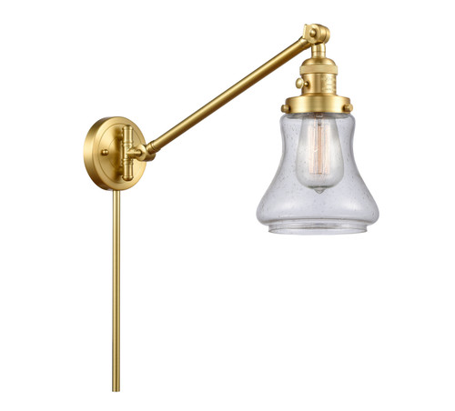 Innovations - 237-SG-G194 - One Light Swing Arm Lamp - Franklin Restoration - Satin Gold