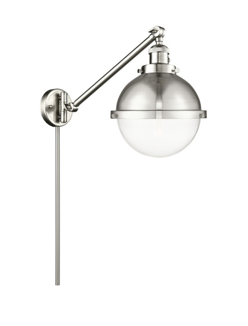 Innovations - 237-SN-HFS-82-SN-LED - LED Swing Arm Lamp - Franklin Restoration - Brushed Satin Nickel