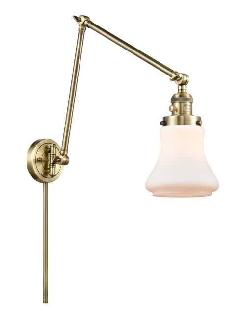 Innovations - 238-AB-G191 - LED Swing Arm Lamp - Franklin Restoration - Antique Brass
