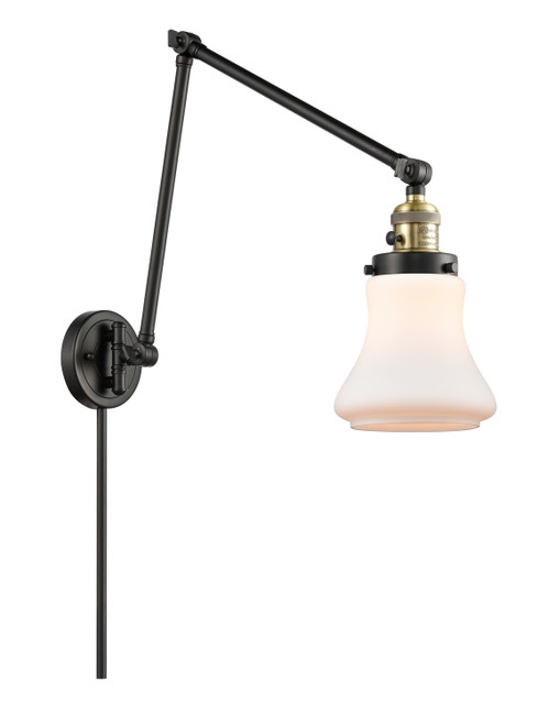 Innovations - 238-BAB-G191 - LED Swing Arm Lamp - Franklin Restoration - Black Antique Brass