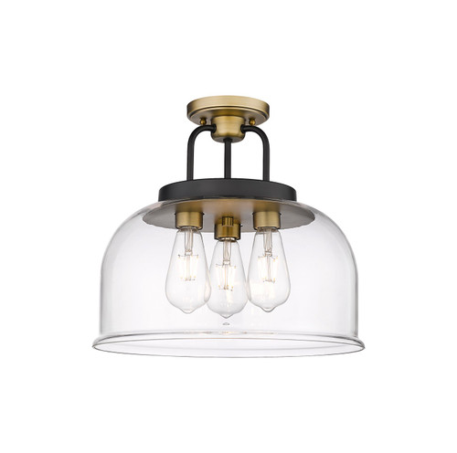 manufacturer_finish:Black Brushed Brass|manufacturer_glass:Clear Kahana