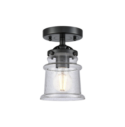 manufacturer_finish:Oil Rubbed Bronze|manufacturer_glass:Seedy Small Canton|light_output:220.00lm|color_temperature:2200K|cri:99
